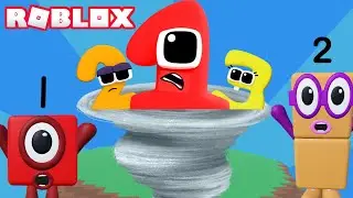 [NEW MAPS] Numberblocks Natural Disaster Survival VS Wonderland Numbers 1-5 | Roblox