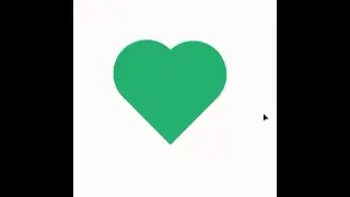 How to make heart shape for square and circle in Illustrator