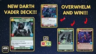 Darth Vader Deck - Overwhelm in space and win! | Star Wars Unlimited
