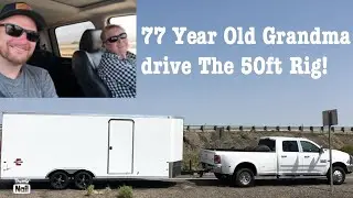 Grandma drives the dually! Last drive with Grandma. You will be missed
