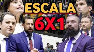 PEC contra jornada 6×1 Deputados “SE DIGLADIAM” no plenário da Câmara.