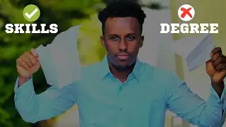 Waxbarashada Jamacada waqti dhumis miyaa | Skills vs Degree |