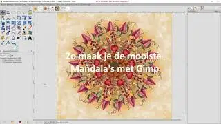 Zo maak je de mooiste Mandala's met Gimp