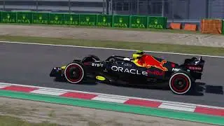 Suzuka GP F1 2022 Japan simulation 10 laps race Redbull Vertappen - P1 - Assetto Corsa - Cinamatic