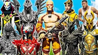 FRANKLIN Heaven TEAM VS HELL KA SAHENSAH  In GTA 5 Avengers GTA 5 , DEVIL god HELL god SHINCHAN chop