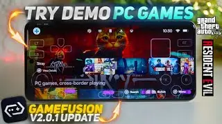 GameFusion Emulator UPDATE V2.0.1 - Gamehub App | Gamefusion PC Mode - Play Demo PC Games On Android