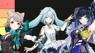 The Genshin Impact Hygiene's Tier List