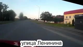 Город Речица на сквозь