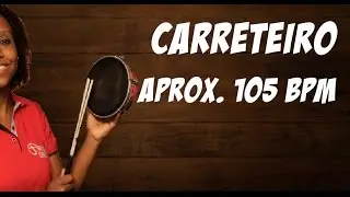 Tamborim - Carreteiro aprox. 105 bpm (Desafio 145 bpm) #6