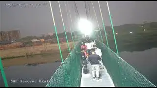 Morbi Hanging Bridge Collapse | Zultopul | CCTV footage #Blackday