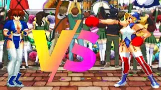 Rematch!! Kasumi VS Tiffany Lords Mugen Dead or Alive VS Rival Schools