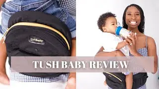 Tushbaby Review| Innovative hip seat carrier for 0-36 months #babycarrier #babymusthaves