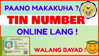 Paano kumuha ng TIN Number ONLINE | How to Request TIN Online BIR ORUS FREE