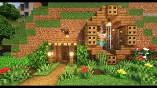 Mountain House For Survival Minecraft |Tutorial