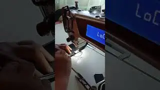 пришиваем кедер. (жесткий кант)