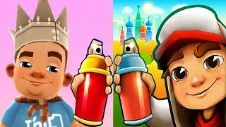 Subway Surfers Moscow FRESH vs 3D KING Subway Jungle Run Gameplay HD