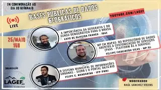 Dia do geógrafo (a) : Bases públicas de dados geográficos