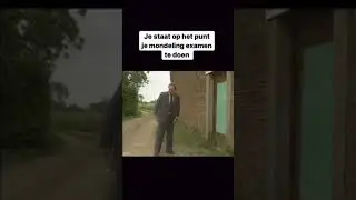 POV: Je staat op het punt om je mondeling examen te doen