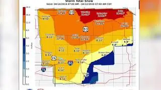 The forecast worsens to a Blizzard Warning