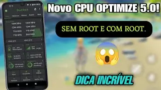 DICA INCRÍVEL! Pra melhorar a CPU do CELULAR🚀.✅️SEM ROOT com ROOT