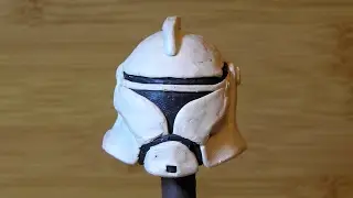 Clone helmet - Star Wars - How to make of plasticine