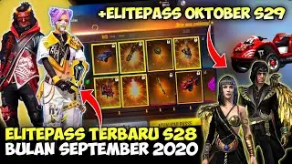 LEAKED ELITE PASS SEASON 28 SEPTEMBER 2020 | & ELITE PASS SEASON 29 OCTOBER FREEFIRE