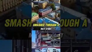 Man survives 40-foot plummet after crashing through multi-story garage barrier
