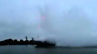 Парад ВМС в Балтийске - 2011. Пожарный корабль..