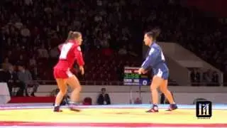 ЧЕМПИОНАТ МИРА ПО САМБО 2013 \ ФИНАЛ \ МАРИНА  МОХНАТКИНА