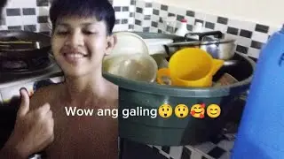Easy step to Wash Dishes
