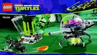 LEGO Teenage Mutant Ninja Kraang Lab Escape 79100  Лего Черепашки Ниндзя Побег из лаборатории Крэнга