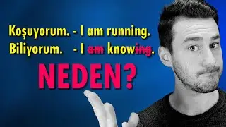 “I’m running” DOĞRU…“I’m loving you” neden YANLIŞ? [Stative Verbs]