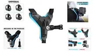 Brand: Vatsas4.1 out of 5 stars  4ReviewsVatsas Helmet Chin Mount Strap for Action Camera -
