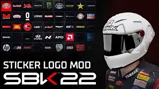 SBK 22 - Sticker Logo Mod