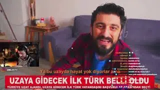 Unlost, Röportaj Adamın Uzaya Giden İlk Türk Vİdeosunu İzliyor.
