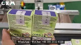 Disposable Vape Carton Tax Stamp Labeling Machine