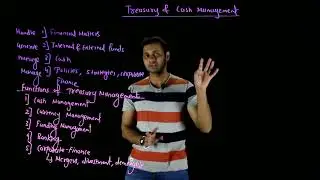Treasury and Cash Management/ Working Capital Management/ FM/ CA IPCC