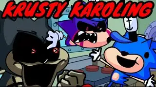 Sunky and Sonic.exe sing Krusty Karoling 