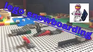 Lego snowboarding