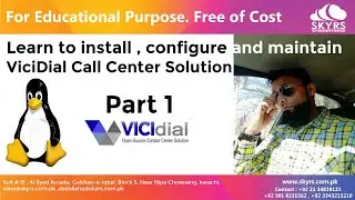 Vicidial 9 Call Center Urdu Hindi VoiP basic installation training with virtual 