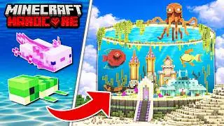 I Built an Aquarium for Minecraft's New Baby Mobs!