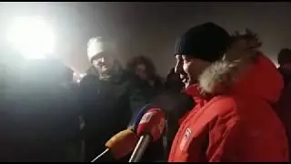 Андрей Чибис в Крещение окунулся в купель