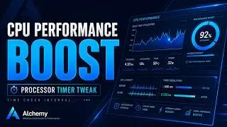 CPU PERFORMANCE BOOST | Processor Performance Time Check Interval Tweak Perf Analysis