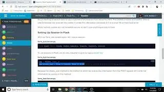 Flask - Session in coding