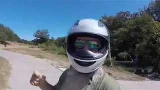Trip on the CBR300R to Bergheim Campground on the Guadalupe River