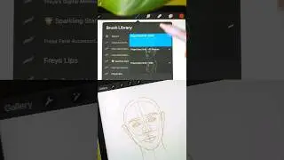 Updated New Face Template Now Available In My Portrait Academy Course! ✨️ #drawing #digitalart