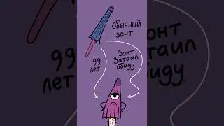Японская мифология: зонт лизун #милшу #фольклор #япония