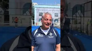 Tony Matharu talks #padel at Marble Arch, London