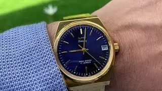 HMT Tareeq Blue: Golden Eye Candy and Better Value Tissot PRX