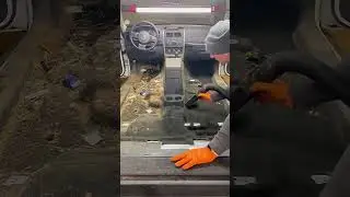 rahatlatan araba temizleme videosu #shorts